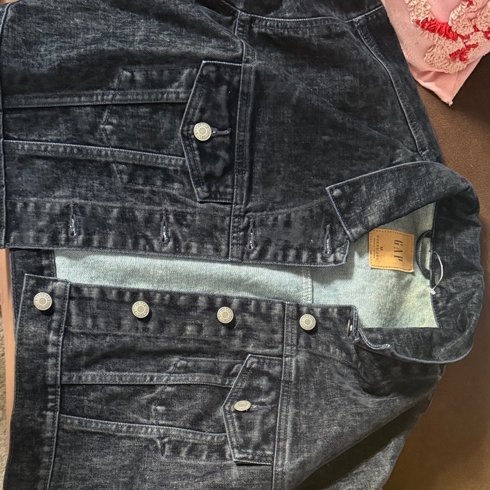 GAP Factory Women's Black Denim Sweater